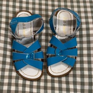 Blue Kids Saltwater Sandals